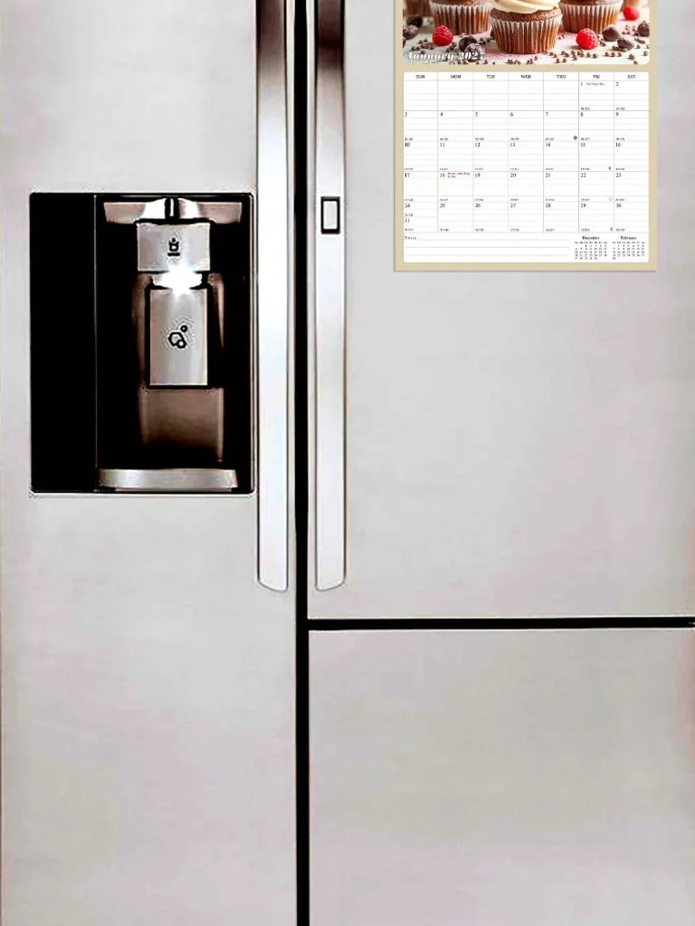 2026 - 2027 Calendar Magnetic Peel & Stick 18 Months 8.5
